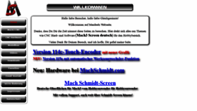 What Machschmidt.de website looked like in 2020 (3 years ago)