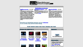 What Macdesktops.com website looked like in 2020 (3 years ago)