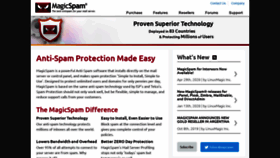 What Magicspam.com website looked like in 2020 (3 years ago)