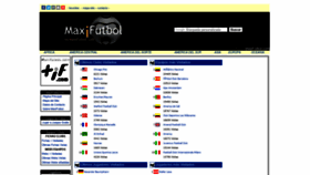 What Maxifutbol.com website looked like in 2020 (5 years ago)