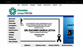 What Mda.cinvestav.mx website looked like in 2020 (3 years ago)