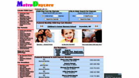 What Metrodaycare.com website looked like in 2020 (3 years ago)