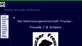 What Modelltrucker-freunde.ch website looked like in 2020 (3 years ago)