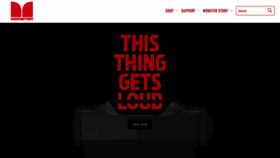 What Monsterproducts.com website looked like in 2020 (3 years ago)