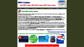 What Mp3-cutter.net website looked like in 2020 (3 years ago)