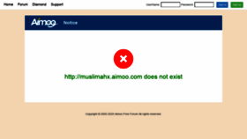 What Muslimahx.aimoo.com website looked like in 2020 (3 years ago)