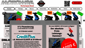What Motowell.de website looked like in 2020 (3 years ago)