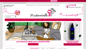What Mademoiselle-bio.com website looked like in 2020 (3 years ago)