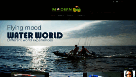 What Modern-yacht.com website looked like in 2020 (3 years ago)