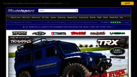 What Modelsport.co.uk website looked like in 2020 (3 years ago)