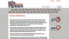 What Miejski.pl website looked like in 2020 (3 years ago)