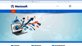 What Mactosoft.com website looked like in 2020 (3 years ago)