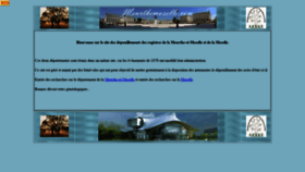 What Meurthemoselle-archive.com website looked like in 2020 (3 years ago)