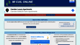 What Micuilonline.com.ar website looked like in 2020 (3 years ago)