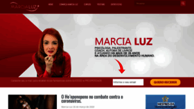 What Marcialuz.com website looked like in 2020 (3 years ago)