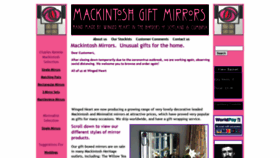 What Mackintosh-mirrors.com website looked like in 2020 (3 years ago)