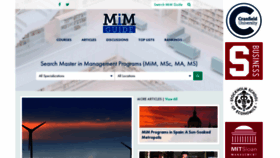 What Mim-guide.com website looked like in 2020 (3 years ago)