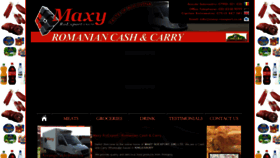 What Maxy-roexport.co.uk website looked like in 2020 (3 years ago)