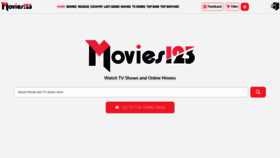 What Movies123-online.cam website looked like in 2020 (3 years ago)