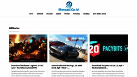 What Merpati.co.id website looked like in 2020 (3 years ago)