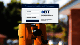 What Moodle.eit.edu.au website looked like in 2020 (3 years ago)