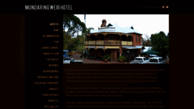 What Mundaringweirhotel.com.au website looked like in 2020 (3 years ago)