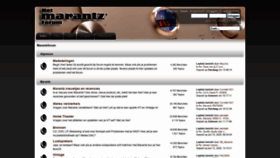 What Marantzforum.nl website looked like in 2020 (3 years ago)