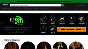 What Musicjungle.com.br website looked like in 2020 (3 years ago)