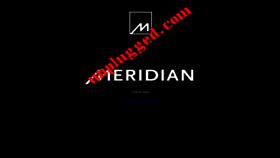 What Meridianunplugged.com website looked like in 2020 (3 years ago)