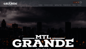 What Mtlgrande.com website looked like in 2020 (3 years ago)