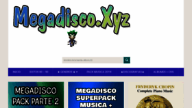 What Megadisco.xyz website looked like in 2020 (3 years ago)