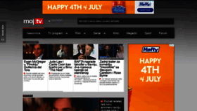 What Mojtv.hr website looked like in 2020 (3 years ago)