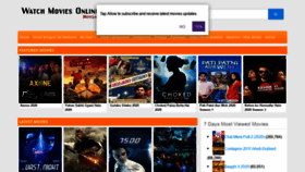 What Movies123.pk website looked like in 2020 (3 years ago)