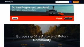 What Motor-talk.de website looked like in 2020 (3 years ago)