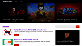 What Modandroidapk.com website looked like in 2020 (3 years ago)