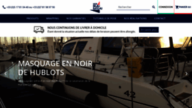 What Mon-beau-bateau.com website looked like in 2020 (3 years ago)