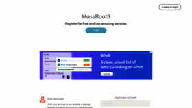 What Massroot8.com website looked like in 2020 (3 years ago)