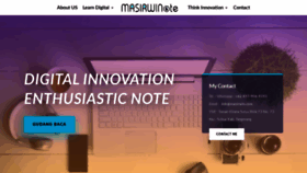 What Masirwin.com website looked like in 2020 (3 years ago)