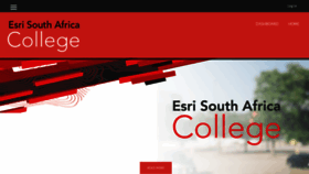 What Moodle.esri-southafrica.com website looked like in 2020 (3 years ago)
