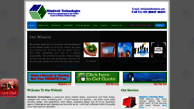 What Mindwebtech.com website looked like in 2020 (3 years ago)