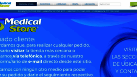 What Medicalstoremexico.com.mx website looked like in 2020 (3 years ago)