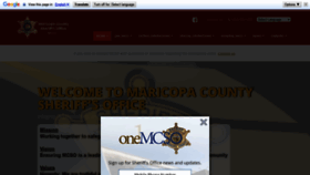 What Mcso.org website looked like in 2020 (5 years ago)