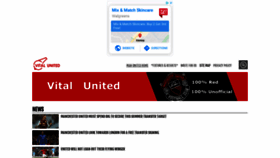 What Manchesterunited.vitalfootball.co.uk website looked like in 2020 (3 years ago)