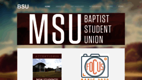 What Msubsu.com website looked like in 2020 (3 years ago)
