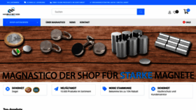 What Magnastico.de website looked like in 2020 (3 years ago)
