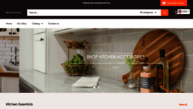 What Mykitchenstop.com website looked like in 2020 (3 years ago)