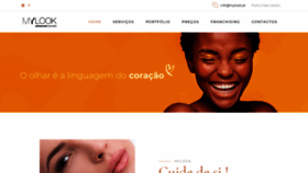What Mylook.pt website looked like in 2020 (5 years ago)