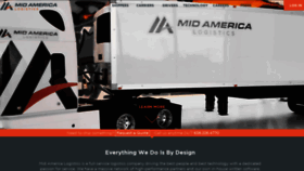 What Midamlogistics.com website looked like in 2020 (3 years ago)
