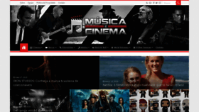 What Musicaecinema.com website looked like in 2020 (3 years ago)