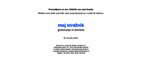 What Mojstreznik.si website looked like in 2020 (3 years ago)